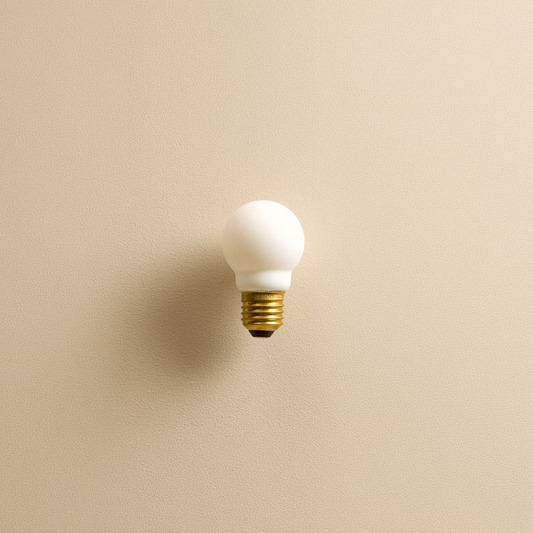 SPHERE BULB 1 3W DIM M.PORCELAIN