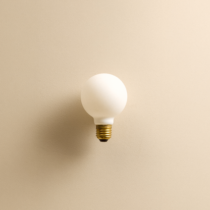 SPHERE BULB 2 6W DIM M.PORCELAIN