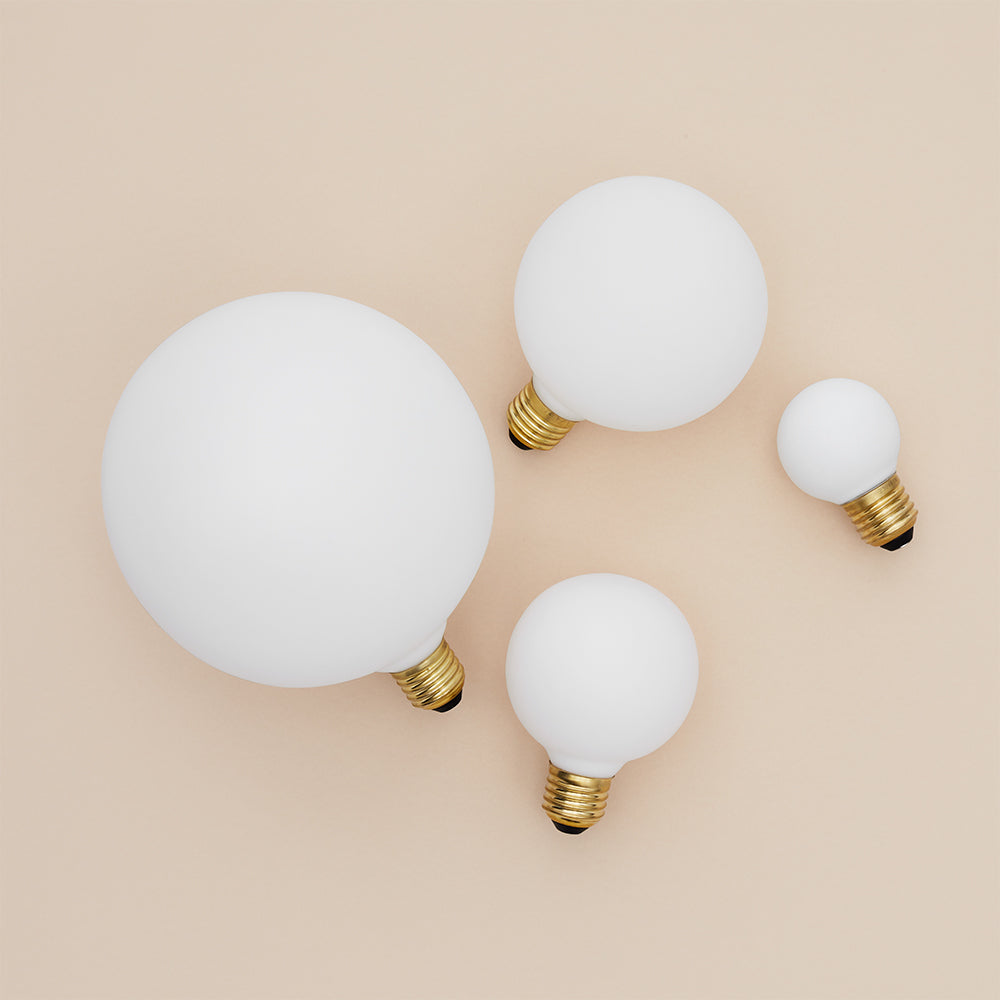 SPHERE BULB 1 3W DIM M.PORCELAIN