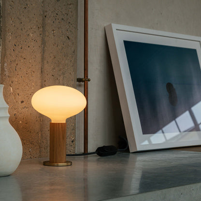 OVAL 2 6W DIM M.PORCELAIN