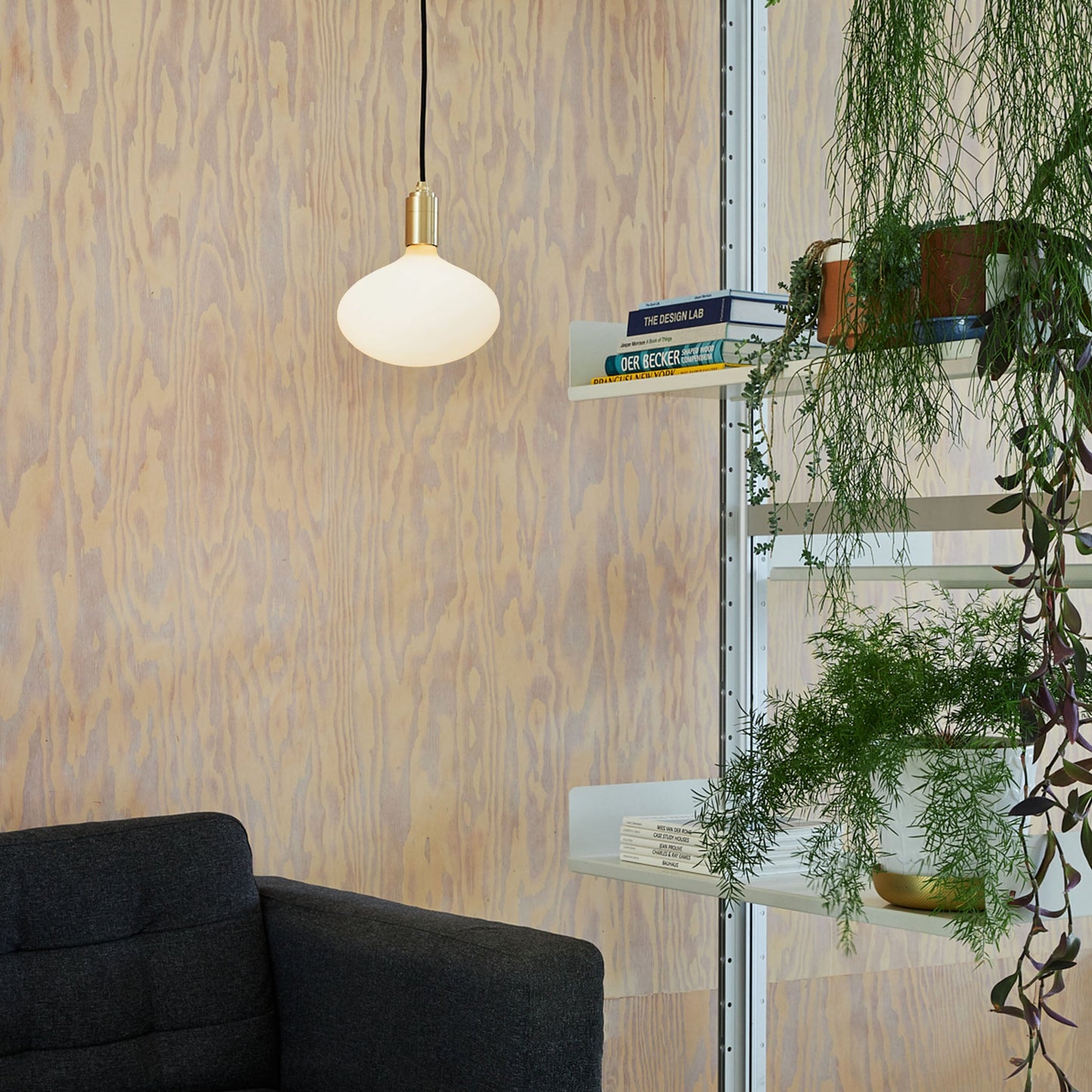 OVAL 2 6W DIM M.PORCELAIN
